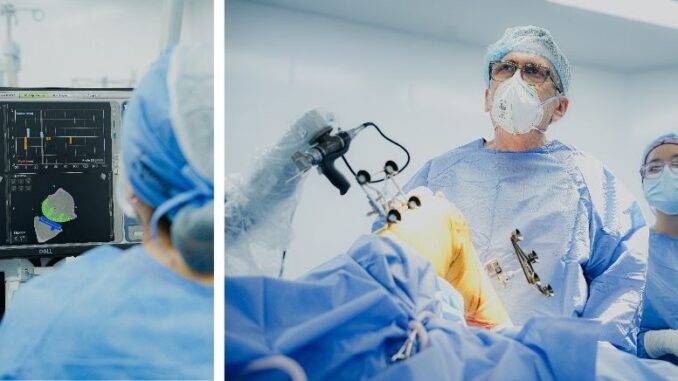 Revolución robótica mejora cirugía de rodilla