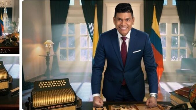 Alex Manga hoy es el 'presidente del vallenato'